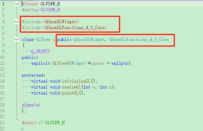 header file