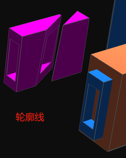 边线提取和显示